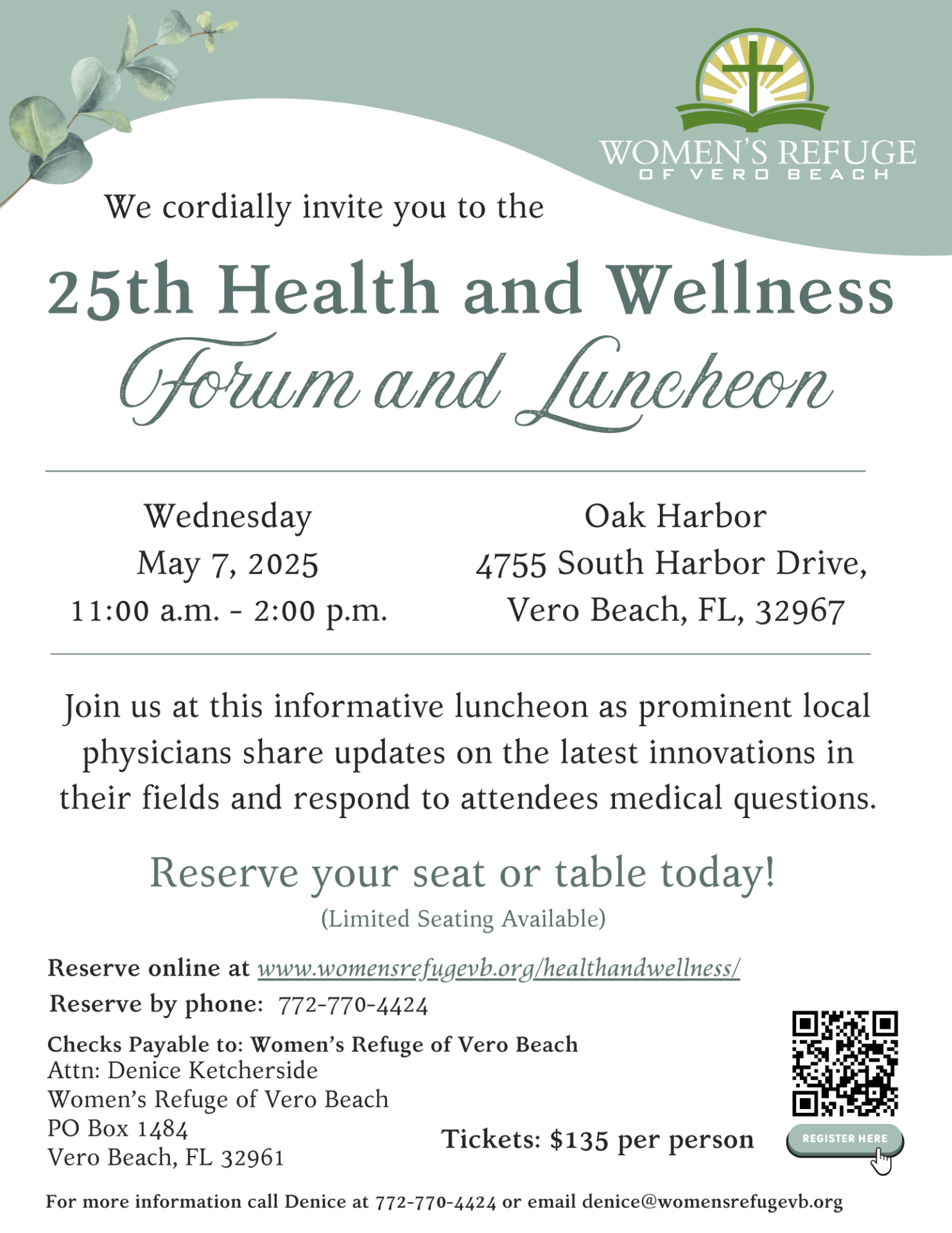 2025 Health & Wellness Forum Flyer